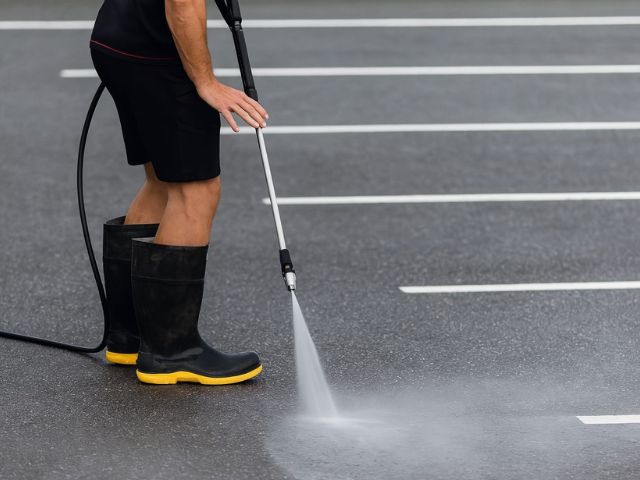 Professional-carpark-pressure-cleaning